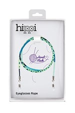 Hippi Lemon Çok Renkli 70 cm El Emeği Örgülü Özel Tasarım Yapılı Unisex Gözlük İpi Aksesuarı