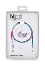 Hippi Raspberry Renkli 70 cm El Emeği Örgülü Özel Tasarım Yapılı Unisex Gözlük İpi Aksesuarı