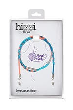 Hippi Wind Çok Renkli 70 cm El Emeği Örgülü Özel Tasarım Yapılı Unisex Gözlük İpi Aksesuarı