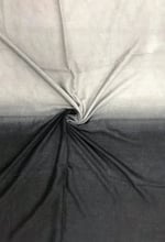 HitDukkan Gri Siyah Renk Geçişli%100 Pamuk Şal 90x190 cm 1000000005493