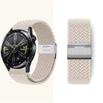 Hızlı Bırakma Kayışı 20 mm 22 mm, Zarif ve Rahat Elastik Nefes Kayışları Paslanmaz Çelik Ayarlanabilir Toka Smartwatch ve Saatler için (20 mm)