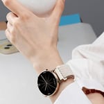 Hızlı Bırakma Kayışı 20 mm 22 mm, Zarif ve Rahat Elastik Nefes Kayışları Paslanmaz Çelik Ayarlanabilir Toka Smartwatch ve Saatler için (20 mm)