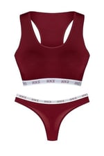 HNX Lastikli Spor Sütyen ve Tanga Kadın Külot M hnxNM8171