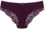 HNX Pamuklu Arkası Yarım Dantel Bikini Kadın Külot L hnxNM2595
