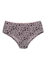 HNX UNDERWEAR 3'lü Hipster Kadın Külot Pembe Gri XL hnxNM981