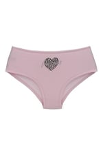 HNX UNDERWEAR 3'lü Hipster Kadın Külot Pembe Gri XL hnxNM981