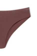 HNX UNDERWEAR 3'lü Micro Lazer Kesim Petek Lastik Hayalet Brazil Kadın Külot Siyah-Beyaz-Mor M hnxNM3551