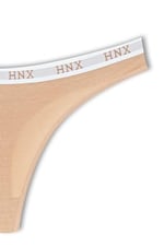 HNX UNDERWEAR 3'lü Spor String Külot Lacivert Kırmızı Kahve M hnxNM7934