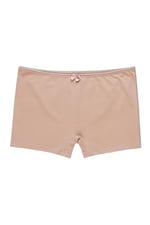 HNX UNDERWEAR 5'li Pamuklu Düz Renk Kadın Boxer Külot Kahve-Beyaz-Vizon-Ekru-Ten L hnxNM6217