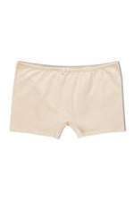 HNX UNDERWEAR 5'li Pamuklu Düz Renk Kadın Boxer Külot Kahve-Beyaz-Vizon-Ekru-Ten L hnxNM6217