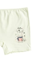 HNX UNDERWEAR 6'lı Pamuklu Baskılı Kız Çocuk Boxer Külot Karışık-3 8-9 Yaş hnxNM748