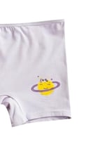 HNX UNDERWEAR 6'lı Pamuklu Baskılı Kız Çocuk Boxer Külot Karışık-3 8-9 Yaş hnxNM748