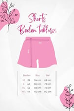 HNX UNDERWEAR Siyah Pamuklu Fitilli Kısa Kollu Tişört ve Şort Kadın Pijama Takımı Siyah 2XL hnxNM8370