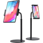 Hobimtek HT-45 Metal Cep Telefonu ve Tablet Standı Döner Başlıklı 360 Derece Döner 4,7-10,5 inch Uyumlu