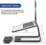 Hobimtek M5 Alüminyum Ergonomik Katlanır Macbook Bilgisayar Standı Bilgisayar Yükseltici 10 –17 inç