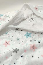 HOME Çapa Desen Dijital Baskılı Genç Çocuk Bornozu