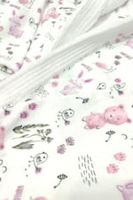 HOME Dijital Baskılı Çocuk Bornozu