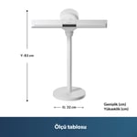 Homend AeroCool 9013H Turbo Motorlu 360° Çok Yönlü, Sessiz ve Zaman Ayarlı Vantilatör