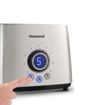 Homend Breadfast 1502h 2 Dilim Kapasiteli, 9 Kademeli Ekmek Kızartma Makinesi