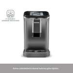 Homend Coffeebreak 5008H Çelik Kahve Öğütücülü, Süt Köpürtücülü, Dokunmatik Ekranlı Full Otomatik Espresso Makinesi
