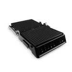 Homend Grilliant 1341H Inox Gövdeli, Döküm Plakalı, 5 Programlı, Led Ekranlı Grill Tost Makinesi ve Izgara Makinesi