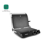Homend Grilliant 1342H 3 in 1 Inox Gövde Çift Taraflı XL Döküm Plaka Tost ve Izgara Makinesi