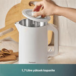 Homend Heatrow Cooltouch 1618H Paslanmaz Çelik El Yakmaz Gövdeli Su Isıtıcısı