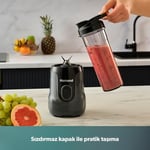 HOMEND Homend Mixfresh 7026H Kişisel Smoothie Blender Antrasit Siyah