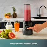 HOMEND Homend Mixfresh 7026H Kişisel Smoothie Blender Antrasit Siyah
