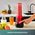 HOMEND Homend Mixfresh 7026H Kişisel Smoothie Blender Siyah Kırmızı