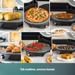 Homend Közy °400 Pizza Pide Lahmacun ve Sebze Közleme Makinesi