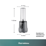 Homend Mixfresh 7026H Kişisel Smoothie Blender