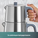 Homend Royaltea 1709H Dokunmatik Konuşan Çelik Çay Makinesi Inox