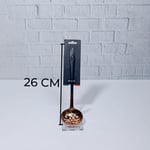 Hometarz Lüx Metal Gold Sos Kevgiri Paslanmaz Çelik Siyah