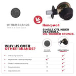 Honeywell 8111409 Tek Silindirli Sürgü, Yağ Ovuşturdu Bronz