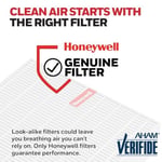 Honeywell HEPA Hava Temizleyici Filtre Kiti - 3 HEPA R Yedek Filtre ve 4 A Karbon Önceden Kesilmiş Ön Filtre İçerir - Havadaki Alerjen Hava Filtresi Orman Yangını/Dumanı, Polen, Pet Dander ve Tozu