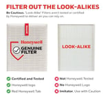 Honeywell HEPA Hava Temizleyici Filtre R, HPA 100/200/300 ve 5000 Serisi için 1'li Paket - Havadaki Alerjen Hava Filtresi Orman Yangını/Duman, Polen, Hayvan Kepeği ve Tozu Hedefler