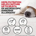 Honeywell HEPA Hava Temizleyici Filtre Kiti - 3 HEPA R Yedek Filtre ve 4 A Karbon Önceden Kesilmiş Ön Filtre İçerir - Havadaki Alerjen Hava Filtresi Orman Yangını/Dumanı, Polen, Pet Dander ve Tozu
