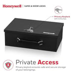 Honeywell Kasa & Kapı Kilitleri 6104 Yangına Dayanıklı Çelik Güvenlik Kasası, Tuş Kilidi, 0,17 Ayaklar, Siyah
