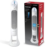 HONEYWELL QuietSet HYF260 Tüm Oda İçin Salınımlı Kule Vantilatör, 5 Hız Ayarı, 80 Derece Salınım, Zamanlayıcı Fonksiyonu, Aydınlatma, Otomatik Kapanma, Uzaktan Kumanda
