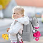 HONGTEYA Bebek Sırt Çantası Yumuşak Peluş Sırt Çantası