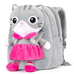 HONGTEYA Bebek Sırt Çantası Yumuşak Peluş Sırt Çantası