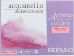 Honsell 302330 - Fabriano Artistico Acquarello sulu boya, yüksek kaliteli sanatçı - sulu boya kartonu, ekstra beyaz, saten sıcak preslenmiş, yakl. 23 x 30,5 cm, 20 yaprak 300 g/m²