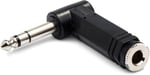 Hosa 1/4 inç TRS (F) - 1/4 inç TRS (M) Sağ Açılı Çevirici (GPP-273) - Seçenekler: Açılı 6,35 mm TRS - 6,35 mm TRS...