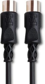 Hosa 5-pin DIN (M) - 5-pin DIN (M) MIDI Kablosu 90 cm (MID-303BK)