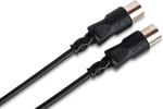 Hosa 5-pin DIN (M) - 5-pin DIN (M) MIDI Kablosu 90 cm (MID-303BK)