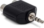 Hosa GRM-193, Adaptör, Dual RCA - 3,5 mm TRS - Seçenekler: RCA açı TS 0,64 cm (1/4 inç), RCA için XLR3F, RCA - 3...
