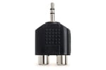Hosa GRM-193, Adaptör, Dual RCA - 3,5 mm TRS - Seçenekler: RCA açı TS 0,64 cm (1/4 inç), RCA için XLR3F, RCA - 3...