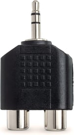 Hosa GRM-193, Adaptör, Dual RCA - 3,5 mm TRS - Seçenekler: RCA açı TS 0,64 cm (1/4 inç), RCA için XLR3F, RCA - 3...