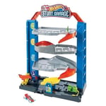 Hot Wheels Akrobasi Garajı Oyun Seti Hot Wheels Maceraya Başlangıç Garajı, 4 Katlı, 3-8 Yaş Arası Çocuklar İçin GNL70 GNL70